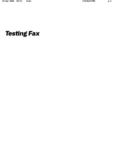 Fax from +191*****708