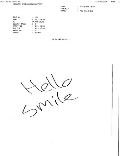 Fax from +164*****564