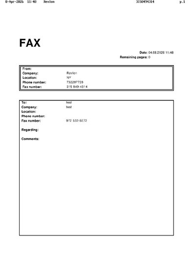 Fax from +315*****14