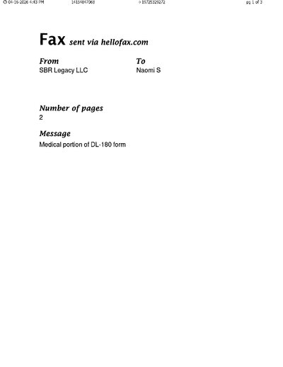 Fax from +141*****068