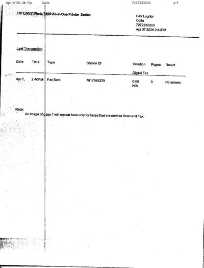 Fax from +727*****03