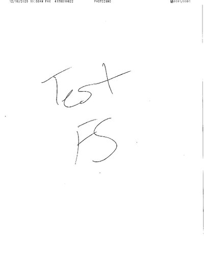 Fax from +417*****22