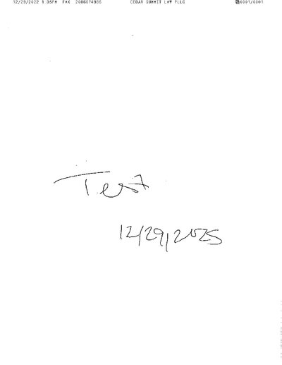 Fax from +208*****86