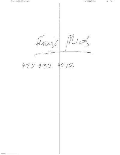 Fax from +305*****69