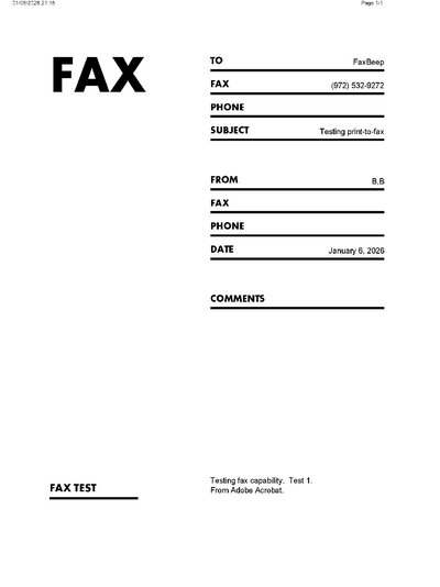 Fax from +157*****606