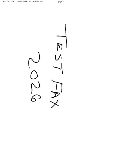 Fax from +908*****05