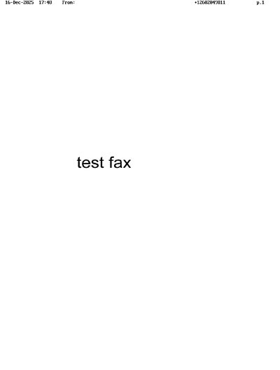 Fax from +126*****811