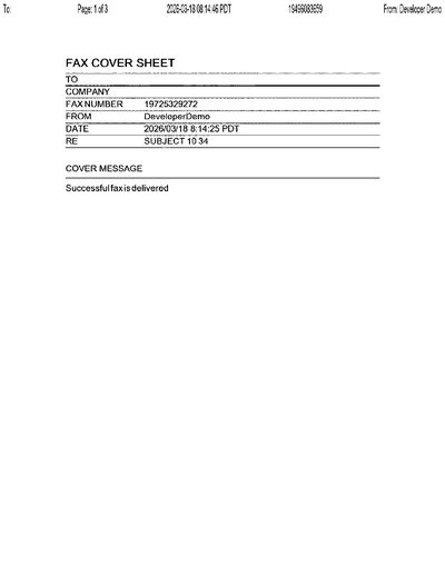 Fax from +194*****659