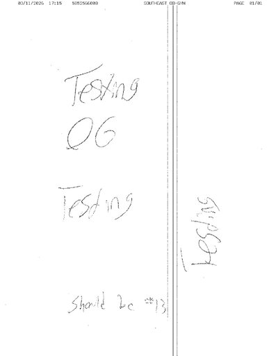 Fax from +585*****08