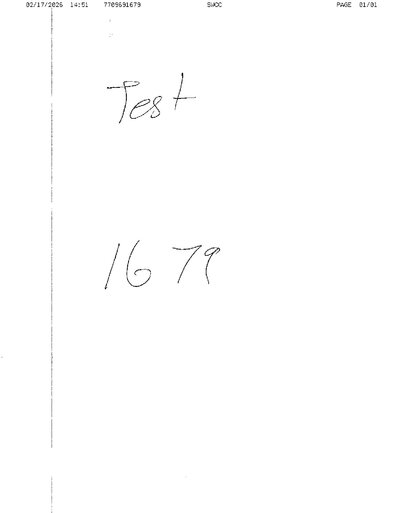 Fax from +770*****79