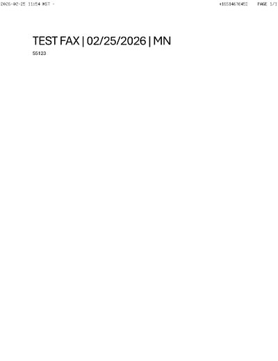 Fax from +165*****453