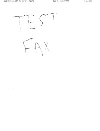 Fax from +903*****70