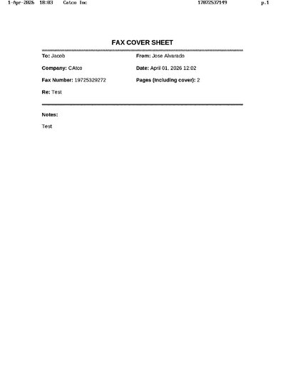 Fax from +170*****149