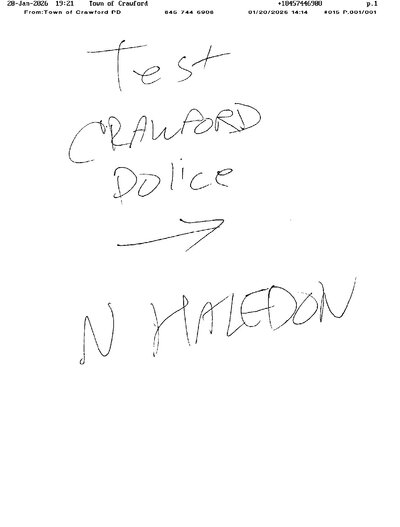 Fax from +184*****908