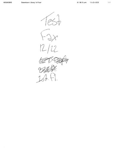 Fax from +405*****95