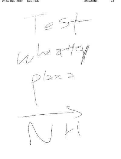 Fax from +151*****161