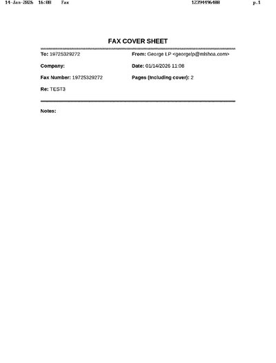 Fax from +123*****400