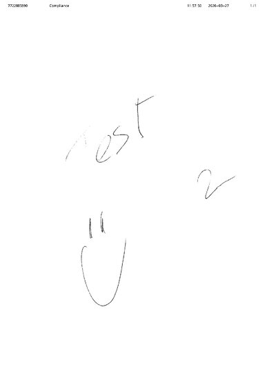 Fax from +772*****90