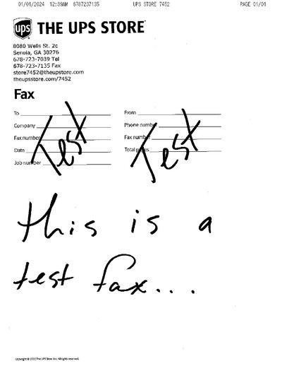 Fax from +678*****35