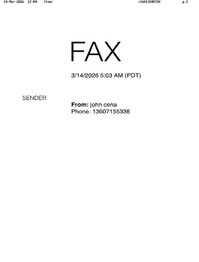 Fax from +168*****710