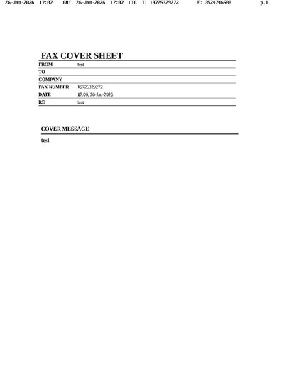 Fax from F352*****88