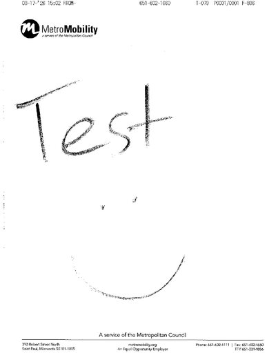 Fax from +651*****60