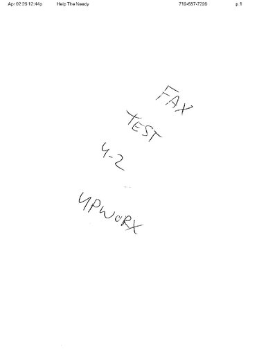 Fax from +719*****99