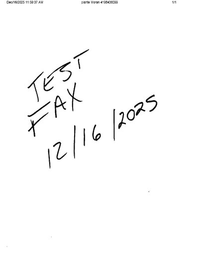 Fax from +419*****99