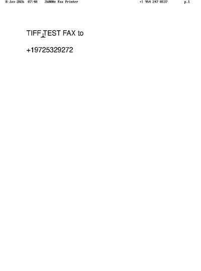 Fax from +195*****137