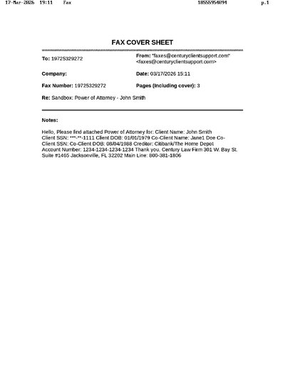 Fax from +185*****094