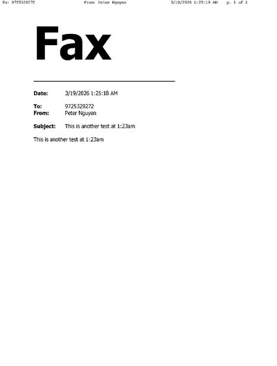 Fax from +985*****34