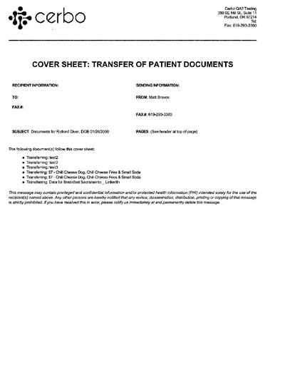 Fax from CerboQA2Testing