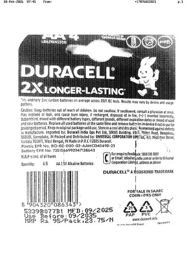 Fax from +170*****821