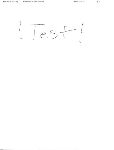 Fax from +505*****13