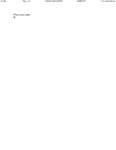 Fax from +136*****719