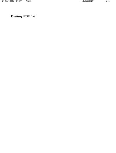 Fax from +146*****727