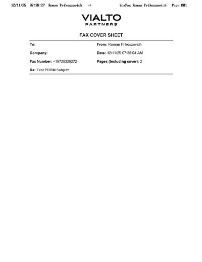 Fax from RomanPrikoszovich