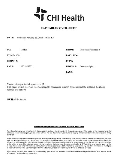 Fax from CSHFaxServiceMA02