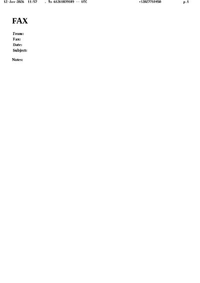 Fax from +120*****450