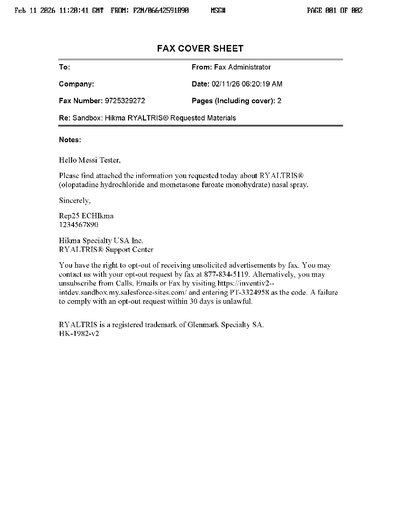 Fax from +303*****99