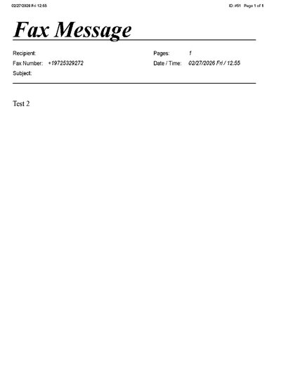 Fax from +157*****870