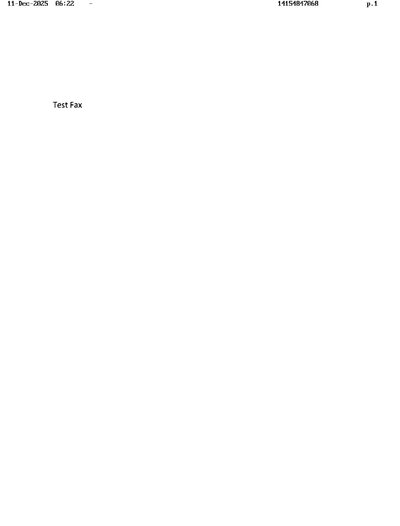 Fax from +141*****068