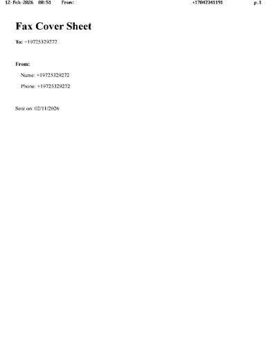 Fax from +170*****191