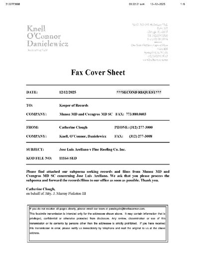 Fax from +312*****08