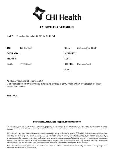 Fax from CSHFaxServiceMA03