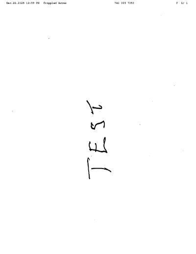 Fax from +740*****53