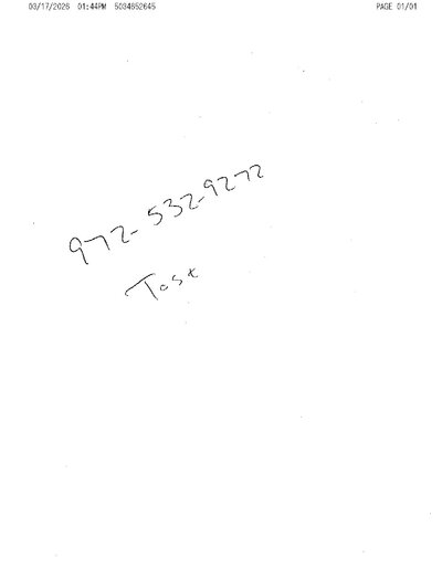 Fax from +503*****45