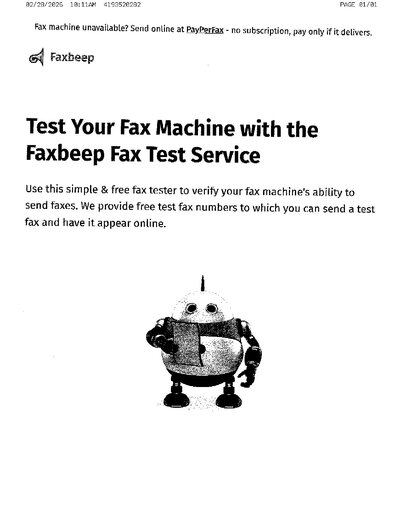 Fax from +419*****82