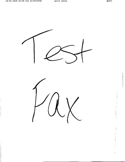 Fax from +814*****86