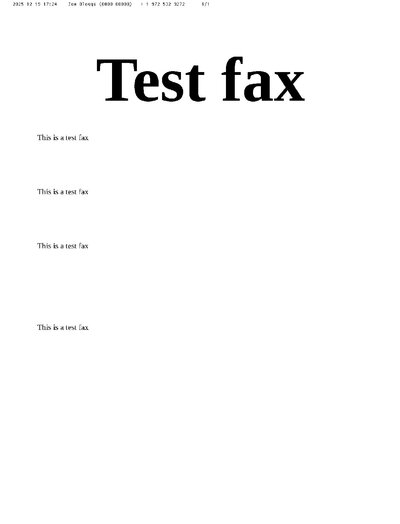 Fax from +610*****00